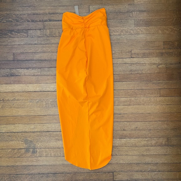 NWT Skims Signature Swim Sarong Skirt in Orange Women’s Sz XS - retails $78 - Picture 7 of 8